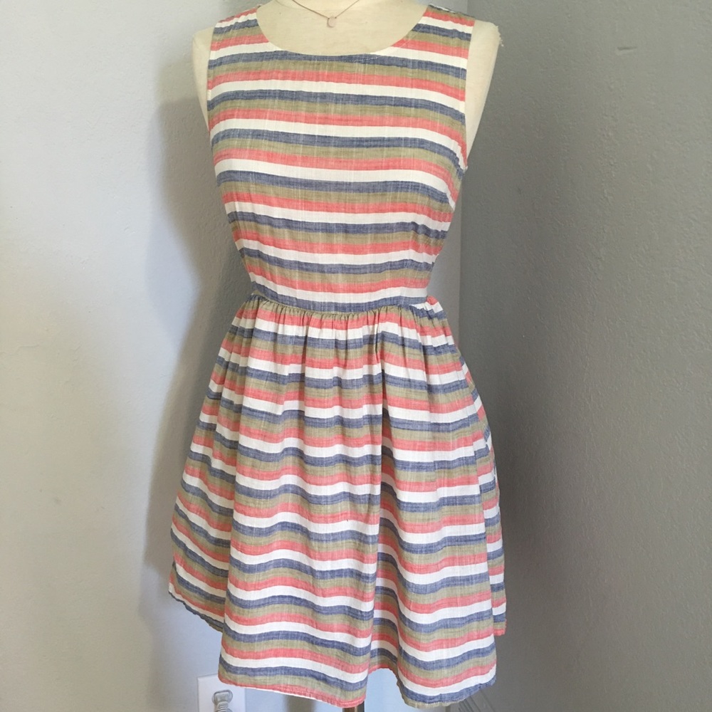 Tea n Rose stripped dress